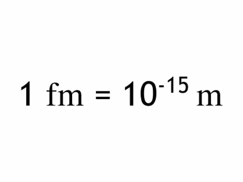 Definition of femtometer