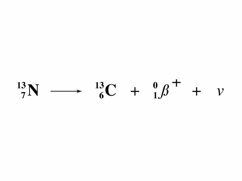 Positron (beta) decay