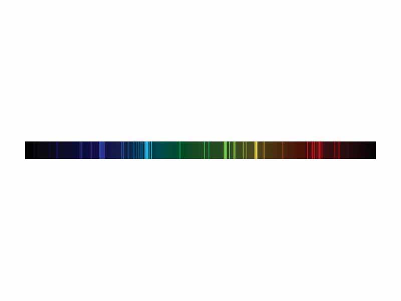 Emission spectrum of Nitrogen.