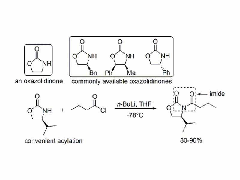 Evans' oxazolidinone chemistry - loading the oxazolidinone