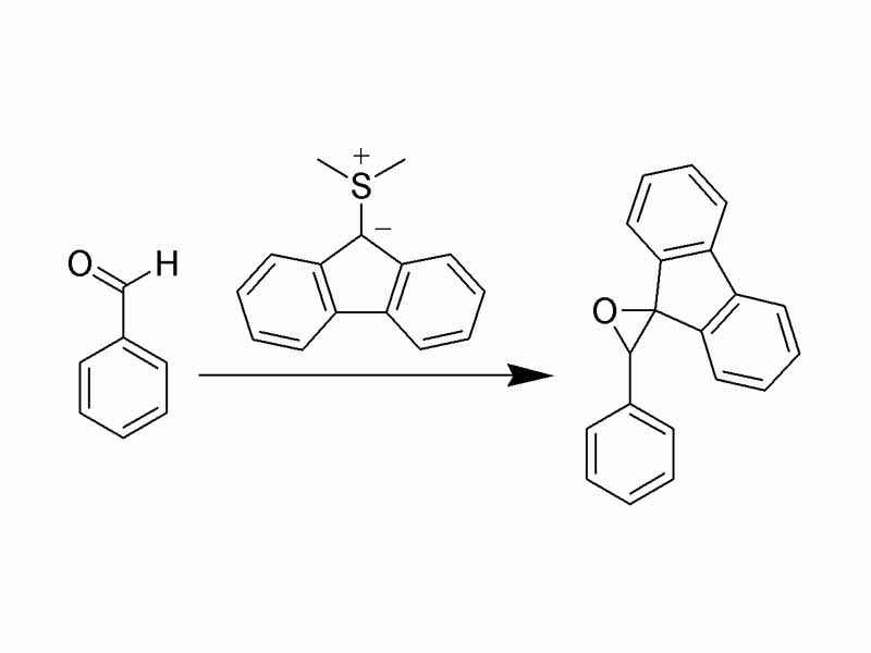1st example of the Johnson-Corey-Chaykovsky reaction.