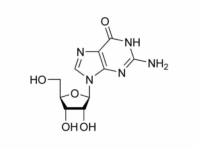 Guanosine chemical structure
