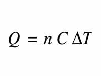 Heat involved in temperature change w...