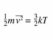 Average kinetic energy per molecule