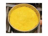 A drum of Yellowcake (uranium oxide)