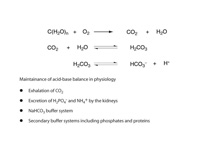 Important substances in the regulatio...