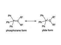 Resonance forms of the Wittig reagent.