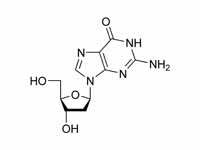 Deoxyguanosine chemical structure