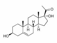 17-Hydroxypregnenolone structure