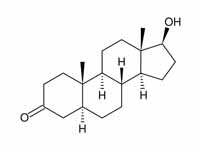 Androstanolone structure