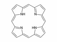 Structure of porphine, the simplest p...